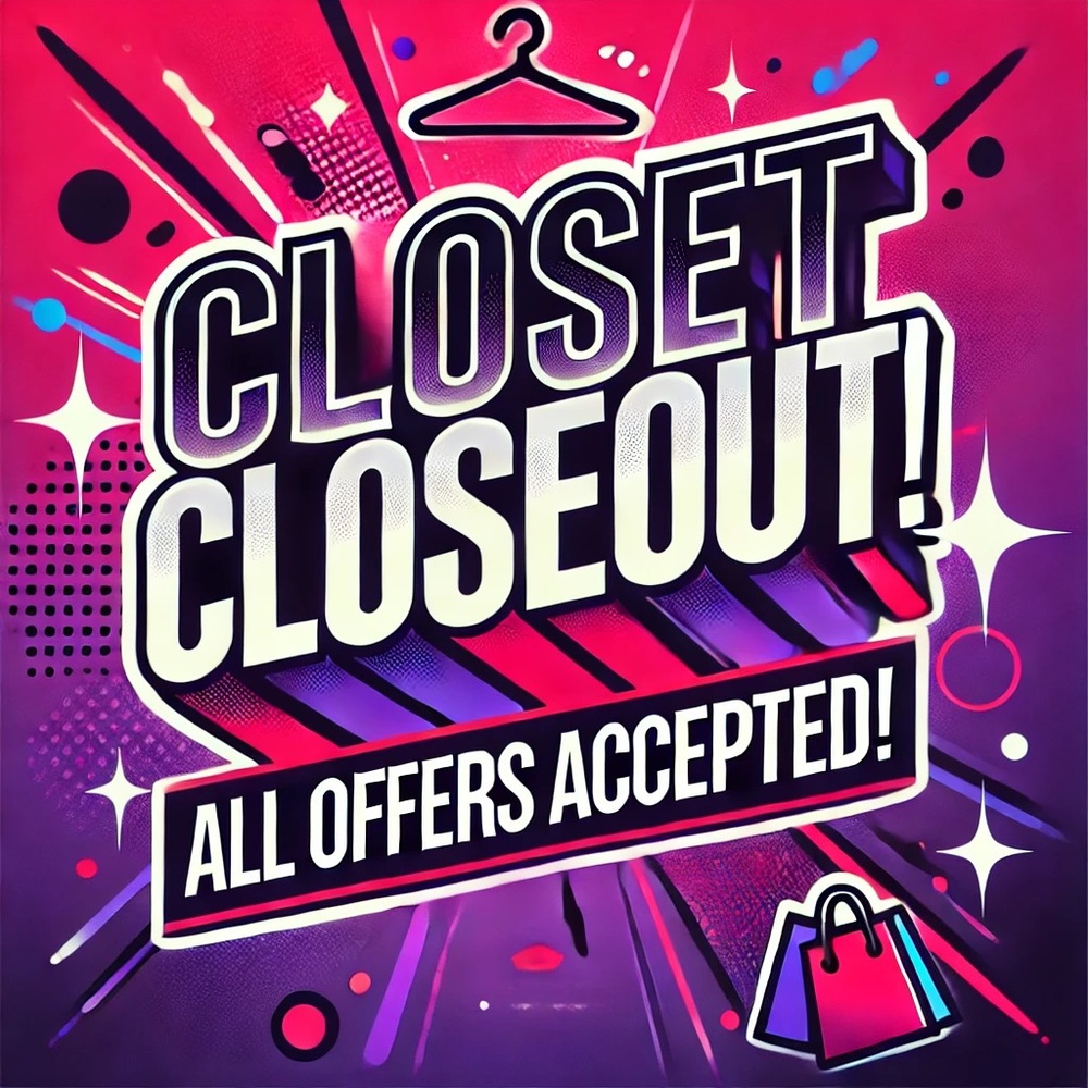 Closet Closeout Graphic Poster